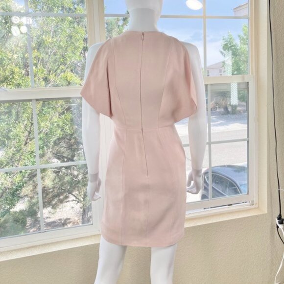 Genny Light Pink Slit Sleeve Mini-Dress - Picture 5 of 9